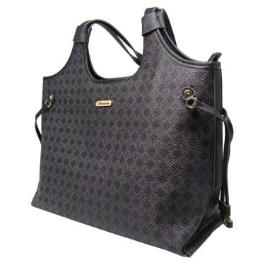 Imagem de Bolsa Feminina Estampa Geométrica Elegante Moderna Chenson