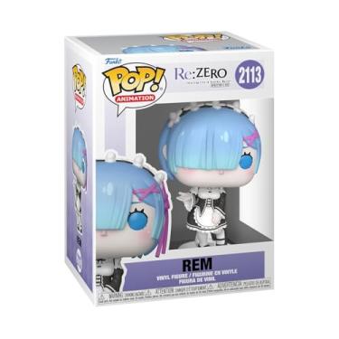 Imagem de Funko Pop! Animação: Re: Zero - Rem - 1/6 Odds for Rare Chase Variant - Boneco de vinil colecionável - Ideia de presente - Mercadoria oficial - Brinquedos para crianças e adultos - Fãs de anime