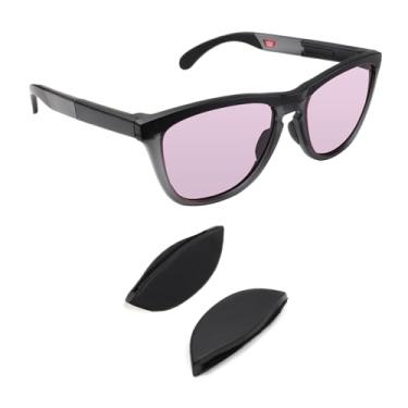 Imagem de Biyxpiv Protetores de nariz de substituição para óculos de sol Oakley Frogskins Range OO9284 OO9284A OO9503 OO9503A, 1 almofada de nariz High Bridge Fit (pequena), Standard