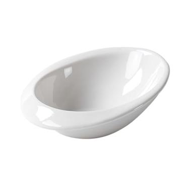 Imagem de prato de lanche Tigelas e pratos para molho são usados ​​para servir de soja, tomate, barbecue ou outros condimentos tigela de sopa