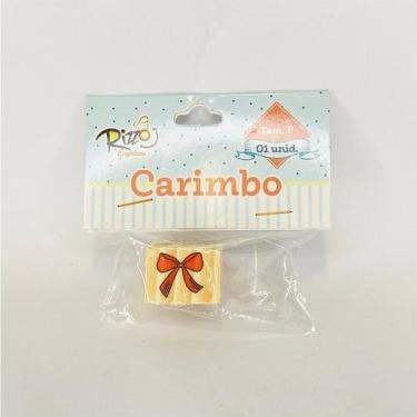 Imagem de Carimbo de Madeira - Laço - P - 1 UN - Rizzo - RIZZO DISTRIBUIDORA DE 