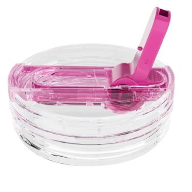 Imagem de CeleVista 1 pacote de tampa de substituição para Stanley Quencher H2.0 & ProTour, tampa de copo de canudo flip para copo Stanley, à prova de vazamento, sem derramamento e tampa reutilizável fácil de