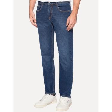 Imagem de Calça Calvin Klein Jeans Masculina Skinny 5 Pockets Azul Médio-Masculino