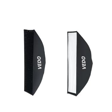 Imagem de Softbox de grade de favo de mel de 30 x 120 cm, compatível com luz estroboscópica de estúdio