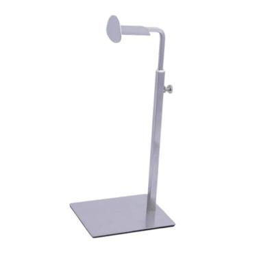 Imagem de AFXGUSD Suporte para Bolsas com Uma única Prateleira Ajustável em Altura, Ideal para Escritório, Mesa, Quarto, Casa E comércio, Barra Quadrada, Tamanho real