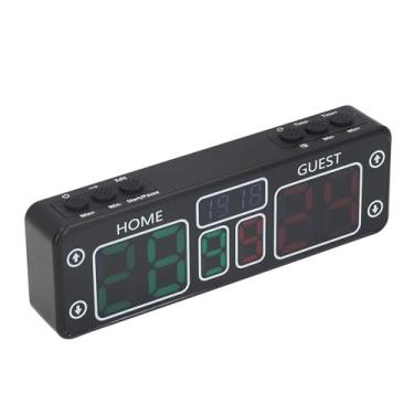 Imagem de Ymiko Placar Digital LED Recarregável Com Tela Sensível Ao Toque de 10 Dígitos Com Parte Traseira Magnética para Jogos Esportivos, Contador Eletrônico Portátil DC 5V para Uso Doméstico e No
