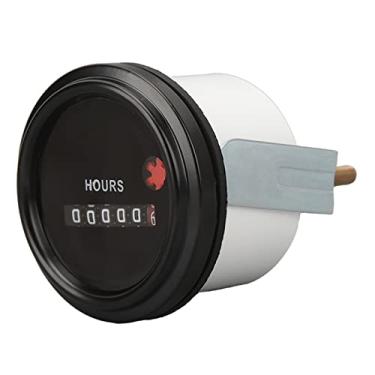 Imagem de LiebeWH Horímetro do Motor 3035766 Horímetro do Gerador, Voltímetro, Tacômetros para Instrumentos de Motocicleta, Peças de Carro, Tampa Transparente, Tempo Preciso, DC6-80V