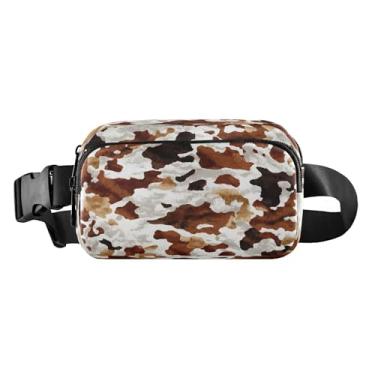 Imagem de CEBUGI Pochetes de caminhada para homens e mulheres, pochete moderna resistente à água com cinto ajustável para treino, viagem, corrida