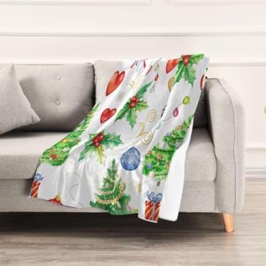 Imagem de Wassud Cobertores e mantas de Natal 152,4 x 228,6 cm cobertor de coração para sofá, cadeira e decoração de casa