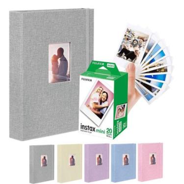 Imagem de Álbum para Camera Instax Mini + Filme 20 fotos Instax Mini - Album Cin