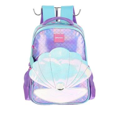 Imagem de Mochila de Costas Luxcel Up4You Concha Violeta-Feminino