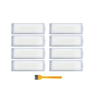 Imagem de Kit de peças de reposição 4 em 1 - Escova principal + Escova lateral + Filtro HEPA + Pano de limpeza, compatível com Xiaomi Mi Robot Vacuum Mop 2 Lite/2 Pro/MJSTL/MJST1SHW(Set 21)