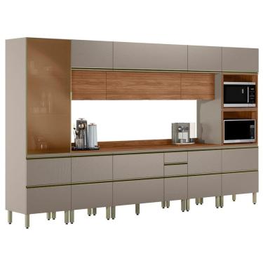Imagem de Cozinha Modulada 8 Pecas 370 cm MDF DP3701 Demartez