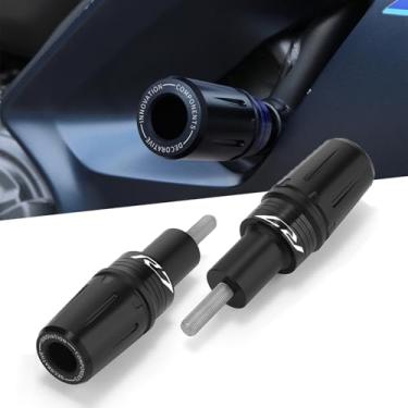 Imagem de Super Vici 2025 R7 Frame Sliders aptos para YZF R7 2021-2023 2024 2025 2026 | Queda Protect Crash Sliders Protect 2024 R7 Acessórios 2025 R7 Acessórios BK