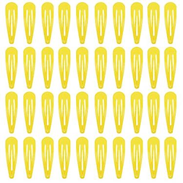 Imagem de Pacote com 40 grampos de cabelo, presilhas de cabelo em forma de gota d'água de aderência forte para mulheres, essenciais invisíveis em forma de U, cabelo grosso e fino para uso diário, acessórios de