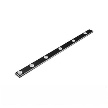 Imagem de Luminária Inteligente LED Ultra Fino 60 cm 3 Cores Com Sensor de Movimento Sem Fio e Recarga via USB lâmpada magnética com ventosa(PRETO)