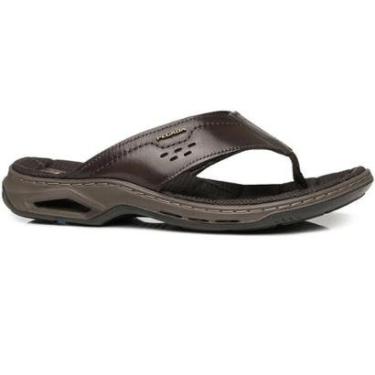 Imagem de Chinelo Em Couro PLUS Numeração Especial Pegada 533235 Masculino-Masculino