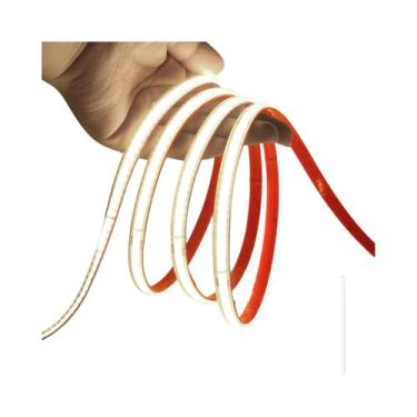 Imagem de Fita De Luz COB À Prova d'Água 240 LEDs Cabo 2PIN AC 220V Fita Flexíve