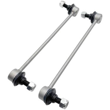 Imagem de Links de extremidade da barra oscilante frontal de liga de zinco-níquel (2 peças) apto para Hyundai Accent 2012–2022, Elantra 2013–2017, Tucson, 2012–2017 Veloster, 2014–2018 Kia Forte, 2012–2012–2017