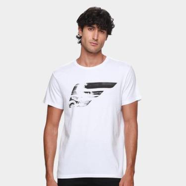Imagem de Camiseta Ellus Masculina, Branco, M