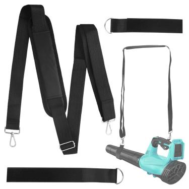 Imagem de UASAM Alça universal para soprador de folhas com acolchoamento confortável, alça de ombro ajustável para soprador de folhas, aparador de cordas, comedor de ervas daninhas compatível com DEWALT, EGO