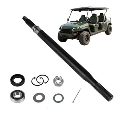 Imagem de EvTok Kit de eixo estriado traseiro para carrinho de golfe, serve para modelos elétricos EZGO TXT e medalhista 1994-2013 lado do passageiro, substitui 20377-G12 20377G12
