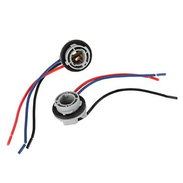 Imagem de KIMISS 2pcs 1157-1 Kit de Soquete de Chicote Pré-fiado para Lâmpadas LED - Chicote de Fiação Fácil DIY para Equipamentos Industriais, Carros e Muito Mais