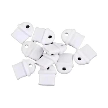 Imagem de Protetor De Poeira Transparente DIY Para Porta De Carregamento Tipo-C 