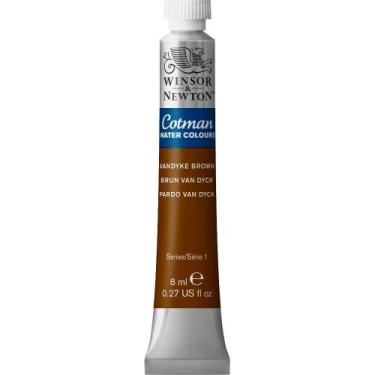 Imagem de Aquarela Winsor & Newton Cotman 8ml 676 Vandyke Brown - WINSOR NEWTON