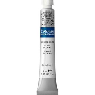 Imagem de Aquarela Winsor & Newton Cotman 8ml 150 Chinese White - WINSOR NEWTON