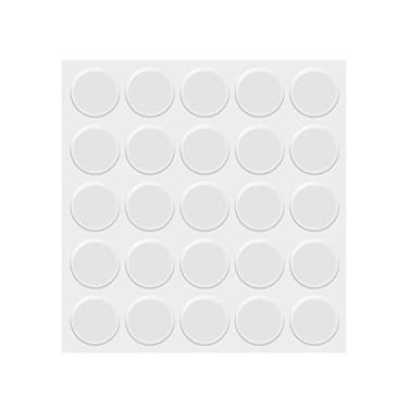 Imagem de 25 peças de almofadas de para-choque transparentes, almofadas de silicone para móveis, amortecedores, protetores de ruído, pontos para tampos de vidro, gavetas, armários e portas