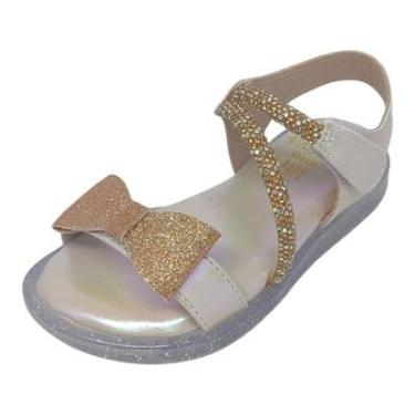 Imagem de Sandalia Infantil Menina Luz Led Facil Calce Sua Cia Mini-Feminino