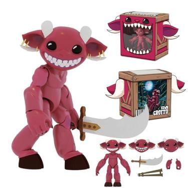 Imagem de Plunderlings Fawn Grotto, Lone Coconut Action Figure, Unique Pirate Goblin Figures, Fresh Character Line with 3 Swappable Faces, Magnetic Hats & Mix-and-Match Gear