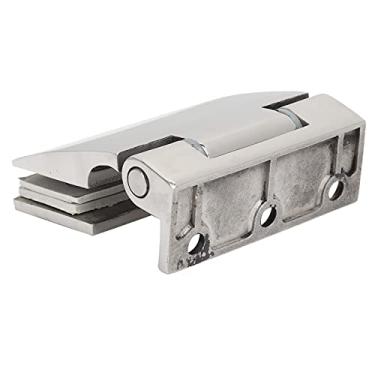 Imagem de Clipe de grampo de banheiro, dobradiça de porta de vidro, acessórios de hardware, forte dureza, longa vida útil, dobradiça de banheiro segura para uso em casa, banheiro, para dobradiças de porta de