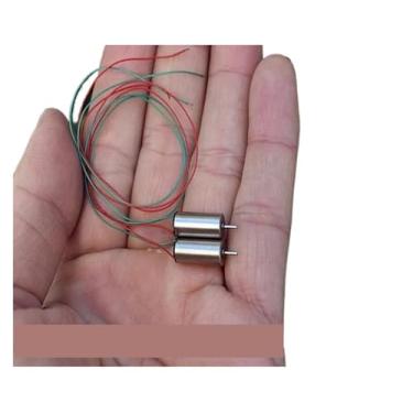 Imagem de 10 peças 6 * 14 mm modelo de avião iniciante eletrônico 3,7 V 53000 rpm alta velocidade grande torque 614 sem núcleo acionador eletrônico