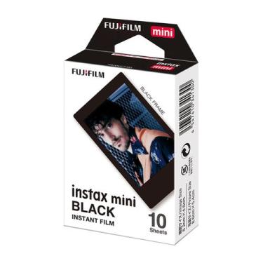 Imagem de Filme Instantâneo Fujifilm Black instax Mini - 10 Fotos