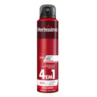 Imagem de Desodorante Aerosol Antitranspirante Volcano Herbíssimo 150Ml
