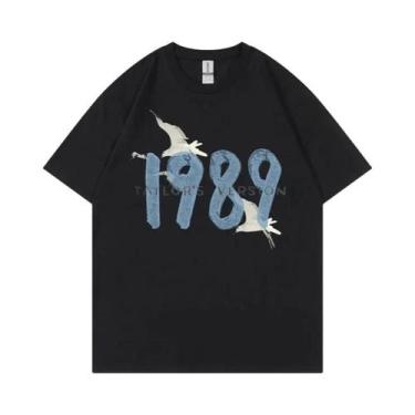 Imagem de Camiseta Unissex Oversized Taylor Swift 1989 De Manga Curta, Presente 