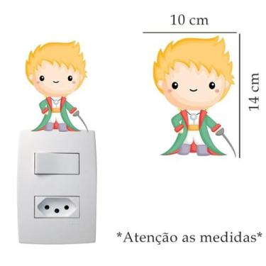 Imagem de Adesivo De Interruptor Pequeno Príncipe Mod 1 - Lojinha Da Luc