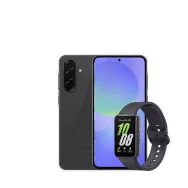 Imagem de Smartphone Samsung Galaxy A36 256 GB + Fit3 Grafite Preto Com Grafite