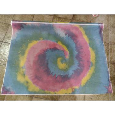 Imagem de Painel TNT Tie Dye Colorido Festa Hippie Anos 70 Decoração Parede