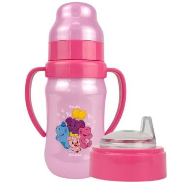 Imagem de Super Copo Treinamento TurmaTube ViihTube 400ml Rosa BabyGo