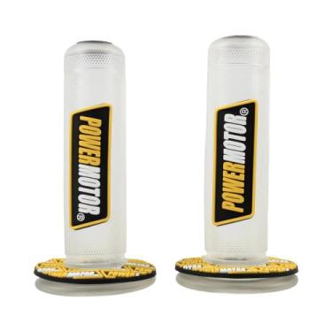 Imagem de Manopla De Borracha Em Gel Universal 7/8" 22mm Para Guidão De Moto, Fr