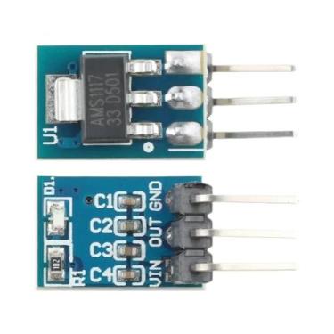 Imagem de Módulo De Fonte De Alimentação 3.3V 5V 800mA LDO Placa Reguladora Line