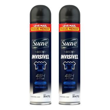 Imagem de Kit C/2 Desodorante Suave Men Invisível 48hs 200ml
