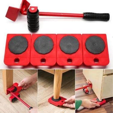 Imagem de 5pcs Elevador Móveis Pesados Roller Movimento Conjunto - CONNECTCELL1