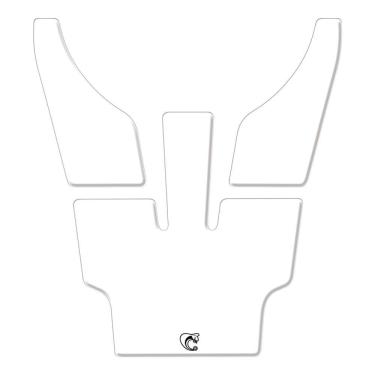 Imagem de Protetor Tanque Moto Suzuki V Strom 1000cc 2010 Transparente Preto