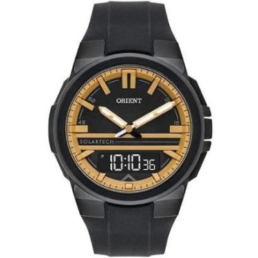 Imagem de Relógio Masculino Solar Tech Orient Preto MPSPA008 PYPX-Masculino