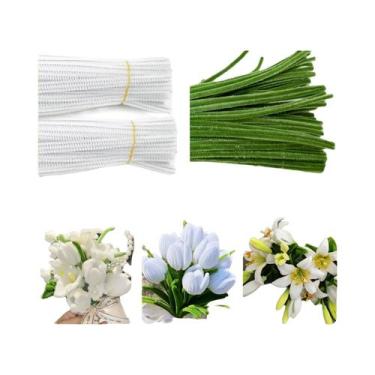 Imagem de Limpadores De Cachimbo Em Cores Pastel 100-200 Peças, Hastes De Chenil