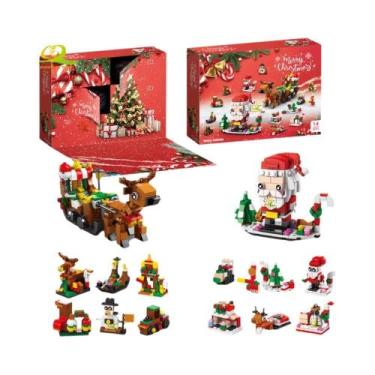 Imagem de Calendário De Contagem Regressiva De Natal Com Blocos De Montar, Brinq